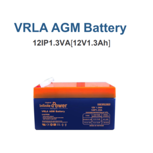 INFINITE VRLA AGM Battery — 12IP1.3VA [12V 1.3Ah]