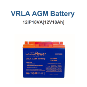 INFINITE VRLA AGM Battery — 12IP18VA [12V 18Ah]
