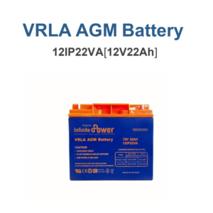 INFINITE VRLA AGM Battery — 12IP22VA [12V 22Ah]