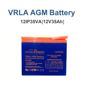 INFINITE VRLA AGM Battery — 12IP35VA [12V 35Ah]
