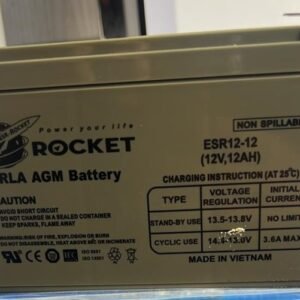 ROCKET VRLA AGM Battery — ESR12-12 [12V 12Ah]