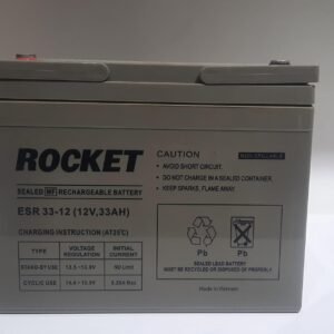 ROCKET VRLA AGM Battery — ESR33-12 [12V 33Ah]