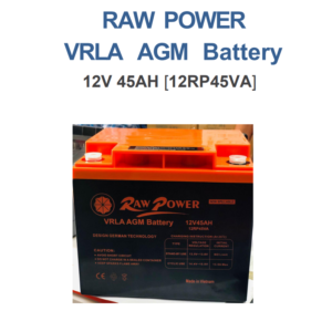 RAW POWER VRLA AGM Battery — 12V 45AH [12RP45VA]