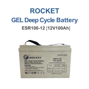 ROCKET GEL Deep Cycle Battery — ESR100-12 [12V 100Ah]