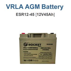 ROCKET VRLA AGM Battery — ESR12-45 [12V 45Ah]