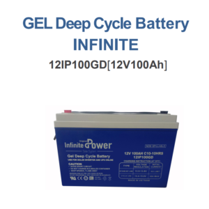 INFINITE GEL Deep Cycle Battery — 12IP100GD [12V 100Ah]