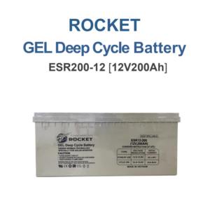ROCKET GEL Deep Cycle Battery — ESR200-12 [12V 200Ah]