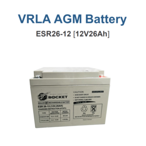 ROCKET VRLA AGM Battery — ESR26-12 [12V 26Ah]