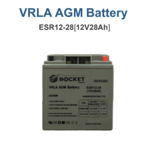 ROCKET VRLA AGM Battery — ESR12-28 [12V 28Ah]