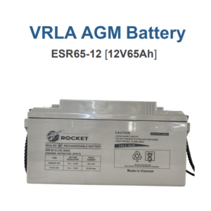 ROCKET VRLA AGM Battery — ESR65-12 [12V 65Ah]