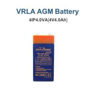 INFINITE VRLA AGM Battery — 4IP4.0VA [4V 4.0Ah]