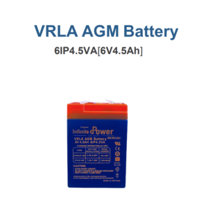 INFINITE VRLA AGM Battery — 6IP4.5VA [6V 4.5Ah]