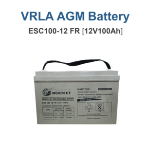 ROCKET VRLA AGM Battery — ESC100-12 FR [12V 100Ah]