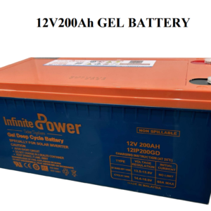 INFINITE GEL Deep Cycle Battery — IP12-200 [GEL 12V200Ah]